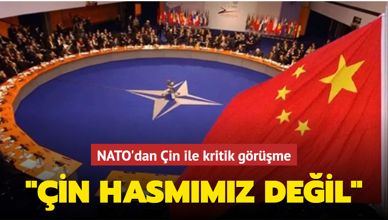 NATO Genel Sekreteri Jens Stoltenberg, in D leri Bakan Vang Yi ile grt: in hasmmz deil