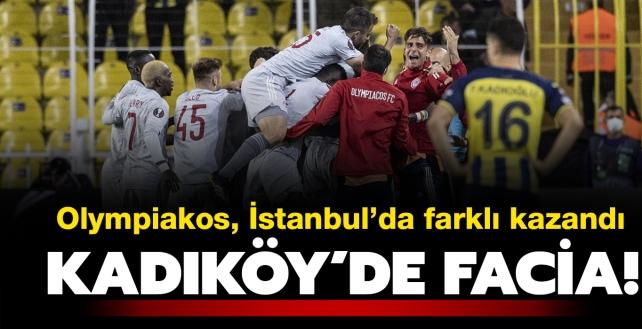 Kadky'de facia! Ma sonucu: Olympiakos-Fenerbahe: 0-3