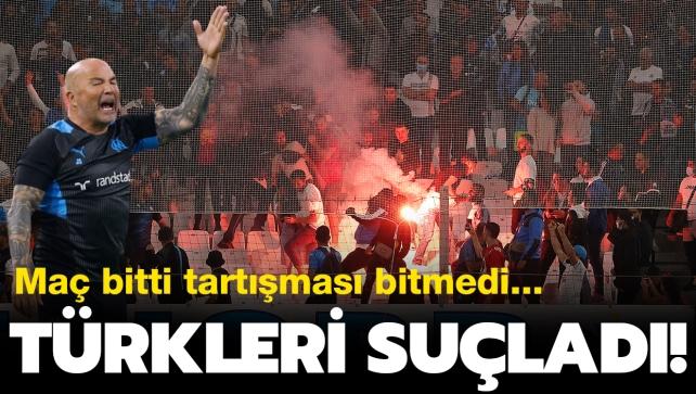 Marsilya Teknik Direktörü Jorge Sampaoli'den Galatasaray maçı sonrası garip açıklamalar! Türkler...