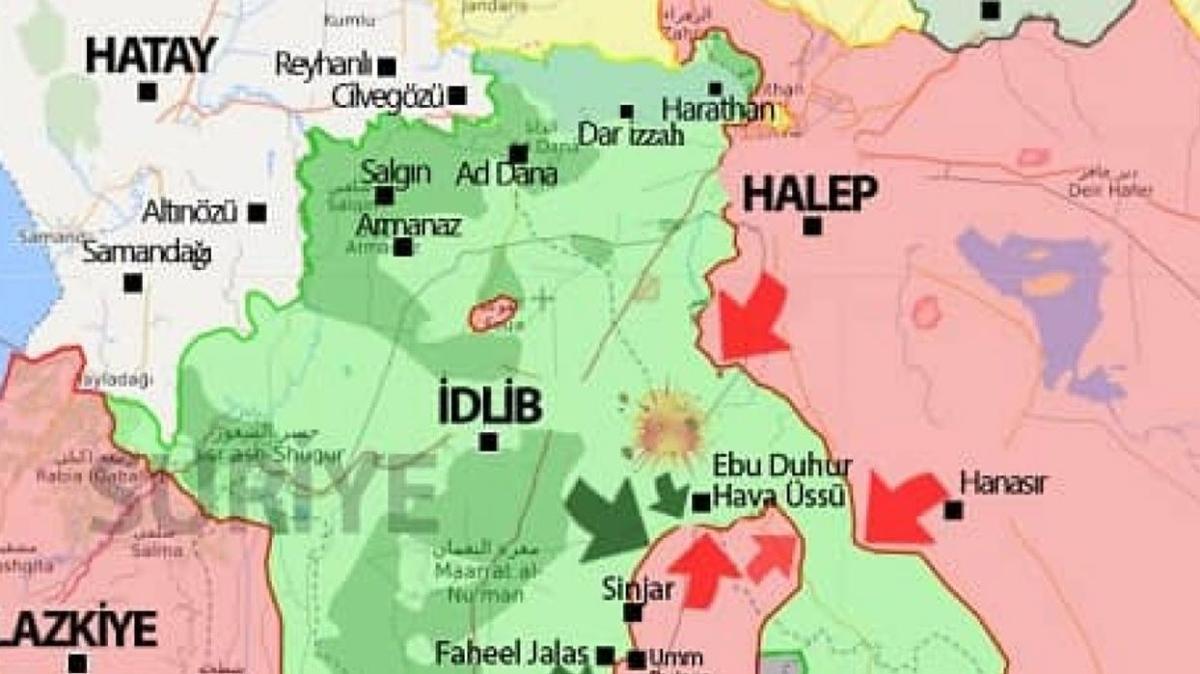 İdlib nerede, Türkiye'ye ne kadar uzaklıkta"  İdlib hangi ülkelere komşu" İşte İdlib haritadaki yeri  