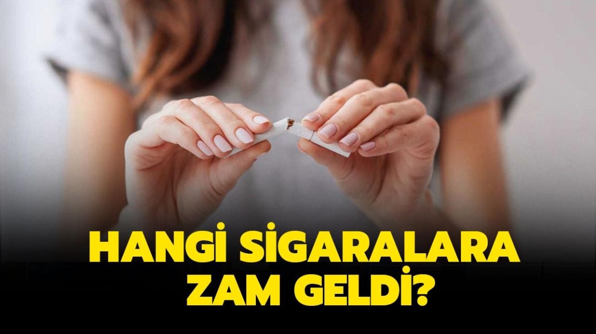 Sigara fiyatlar 2021 gncel ne kadar oldu" Hangi sigaralara zam geldi" 