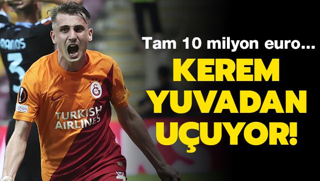 Son dakika Galatasaray haberi: Kerem Aktrkolu yuvadan uuyor