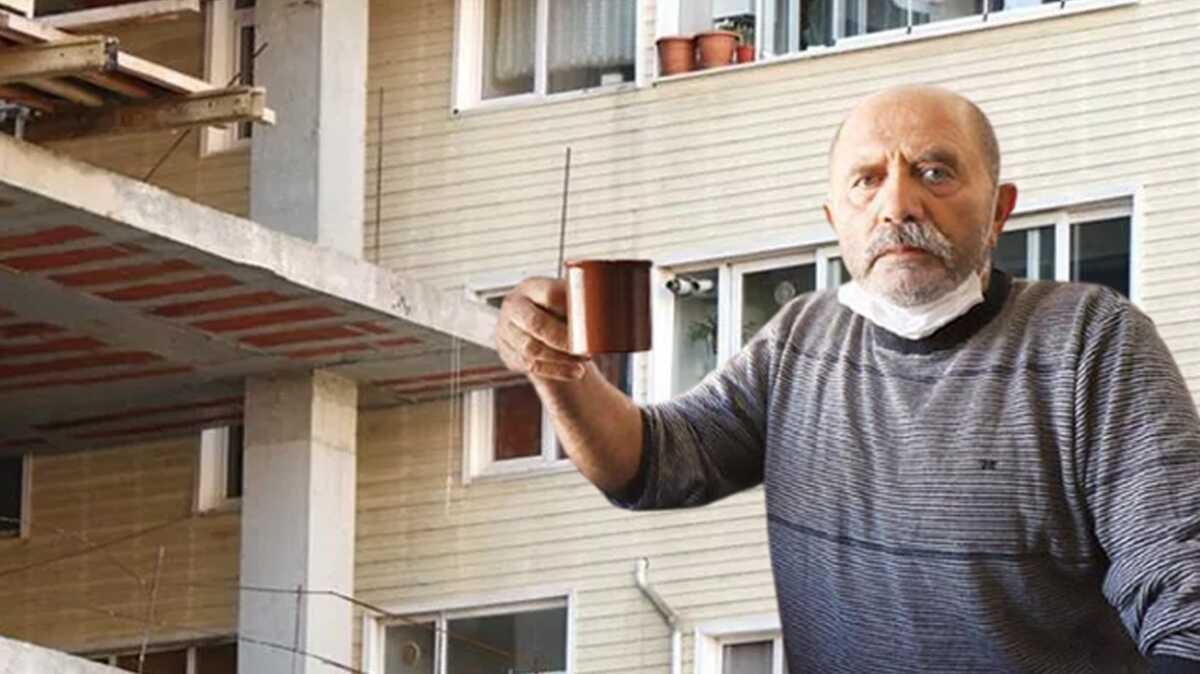 stanbul'un gbeinde aklalmaz grnt! Betona kar ay keyfi