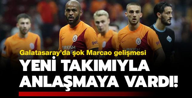 Galatasaray'da Marcao gelimesi! Oyuncu anlamaya vard...