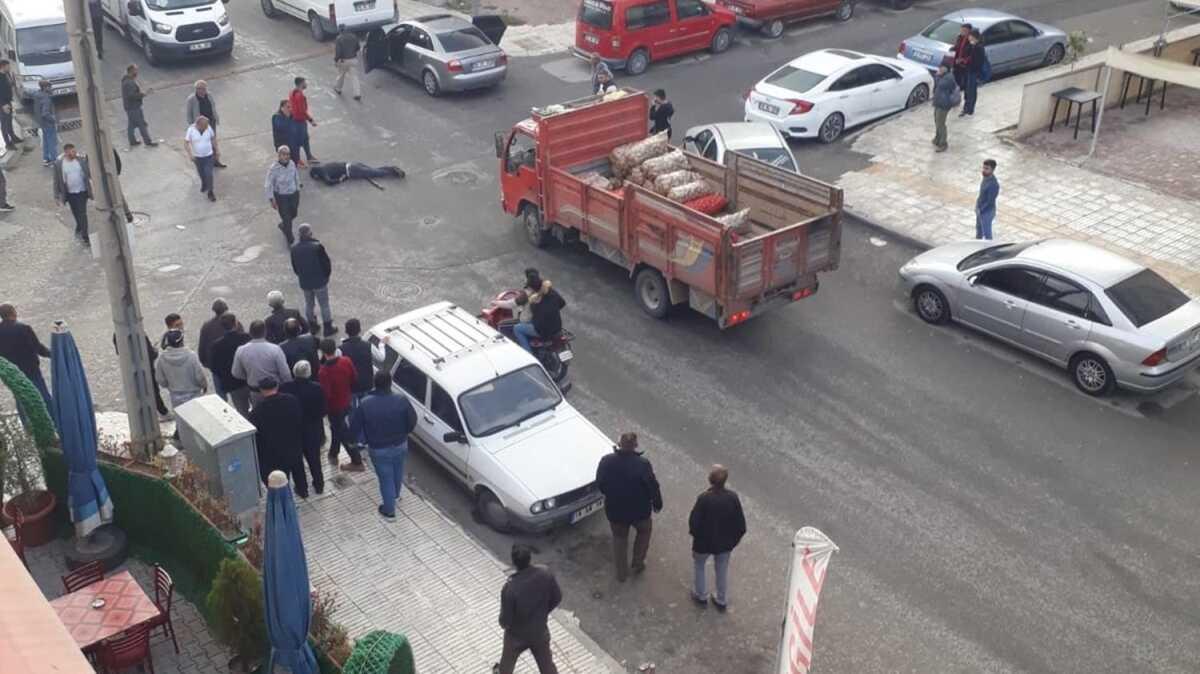 orum'da iki karde sokak ortasnda att