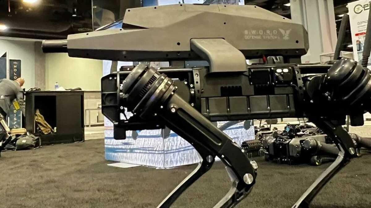 Robot kpee sniper taktlar... Sava alanlarnda boy gsterecek