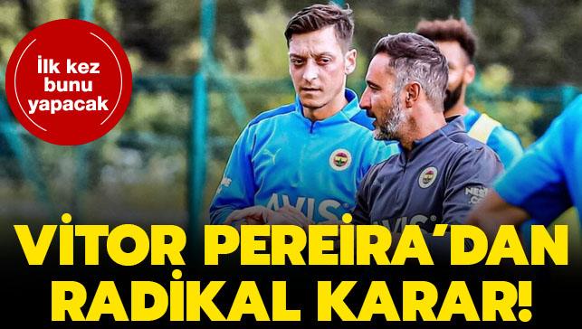 Vitor Pereira Trabzonspor derbisinde bir ilki deneyecek