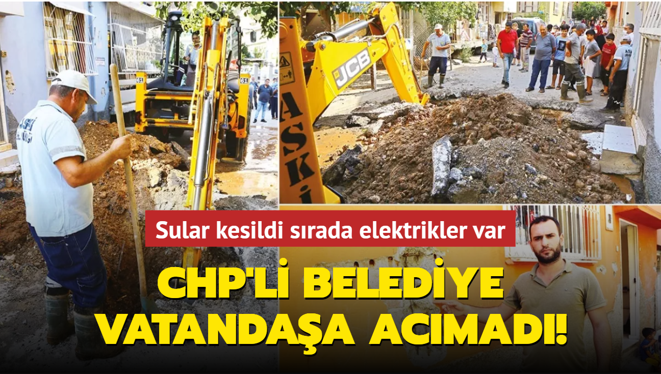 CHP'li belediye vatandaşa acımadı! Bir mahalle kentsel dönüşüm mağduru