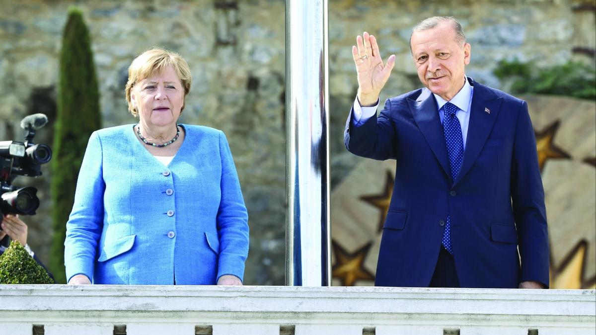 Merkel'den veda selamı