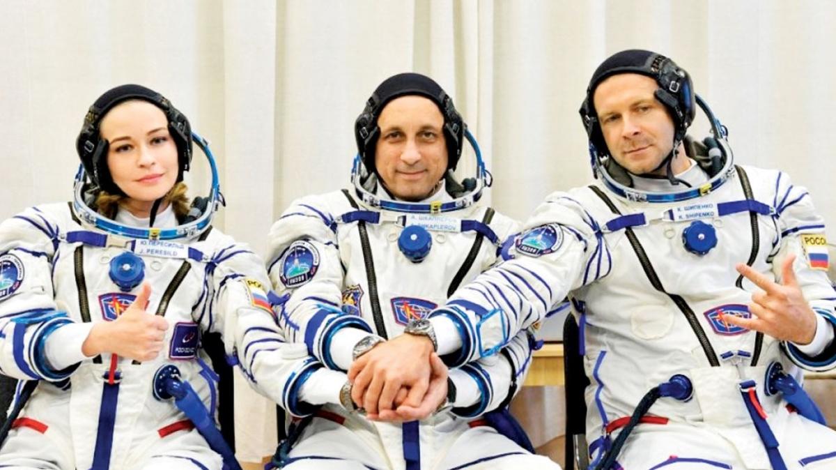 Ruslar uzayda ilk filmi ekip dnd