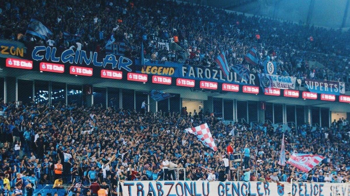 Trabzonspor taraftarı Fenerbahçe maçında tam destek verecek