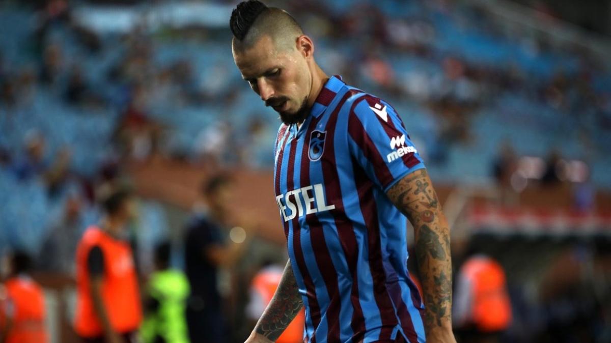 Trabzonspor'da Hamsik'in durumu netlik kazand