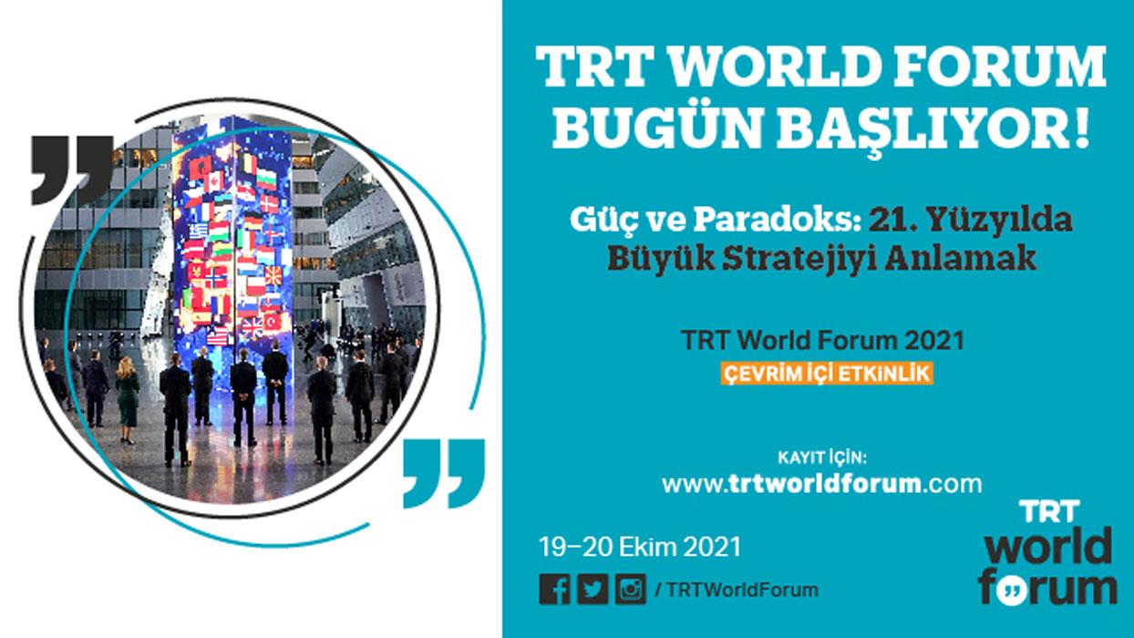 TRT World Forum 2021 bugn balyor