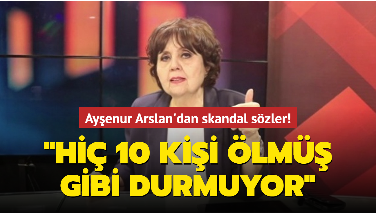Ayenur Arslan'dan skandal szler: Hi 10 kii lm gibi durmuyor