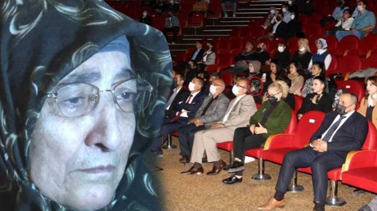 brahim Erkal'n annesine galada byk ayp