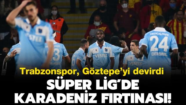 Frtna, kritik viraj kaypsz dnd! Ma sonucu: Gztepe-Trabzonspor: 0-1