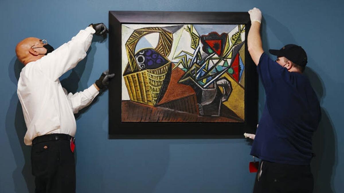Toplam 110 milyon dolar... Picasso'nun resimleri Las Vegas'ta ak artrmayla satld