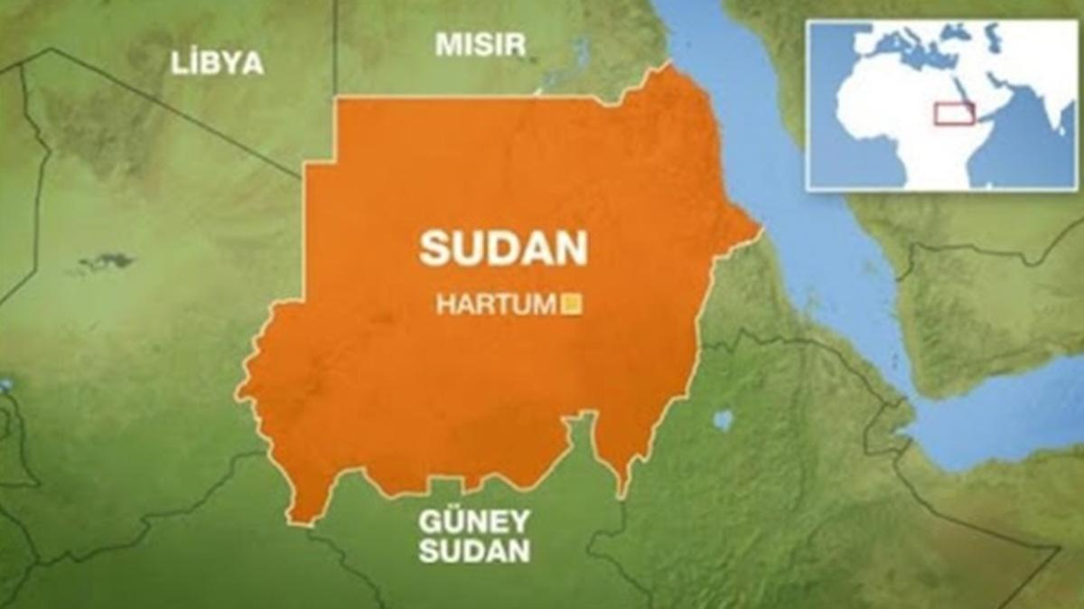 Sudan haritadaki yeri: Sudan nerede, hangi lkelere komu"  