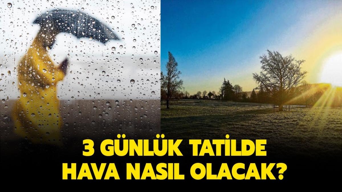 3 Gunluk Tatilde Hava Nasil Olacak 29 30 31 Ekim De Hava Nasil Yagmur Var Mi