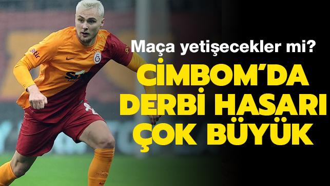 Galatasaray Haberleri: Beikta derbisi sonras sakatlk korkusu
