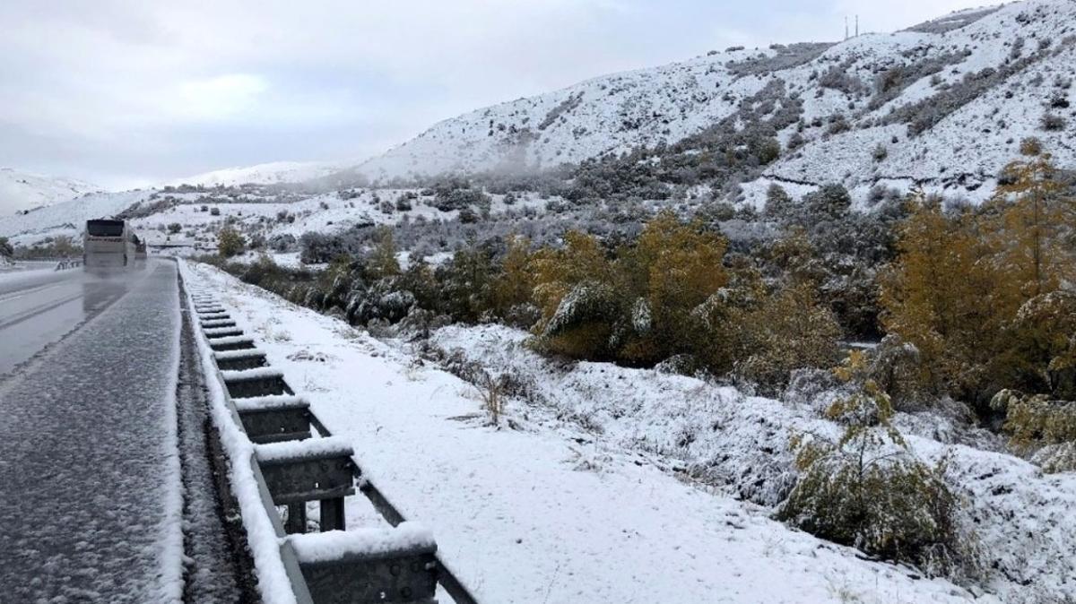 Dou Anadolu'nun yksek kesimlerinde kuvvetli kar ya