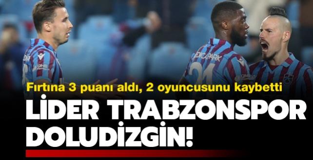 Trabzonspor konuk ettii aykur Rizespor'u 2-1 malup etti