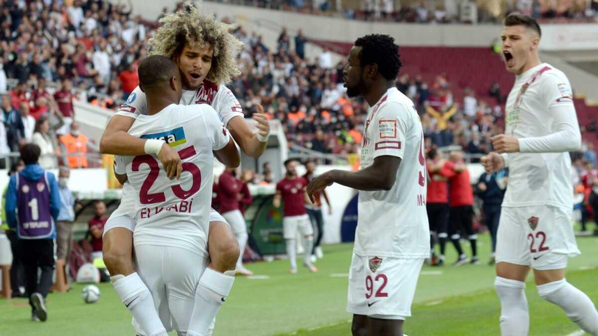 Hatayspor konuk ettii Beikta' 1-0 malup etti