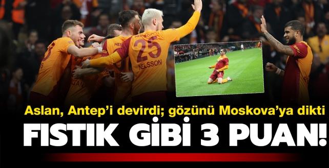 Fstk gibi 3 puan! Ma sonucu Galatasaray-Gaziantep FK: 2-0