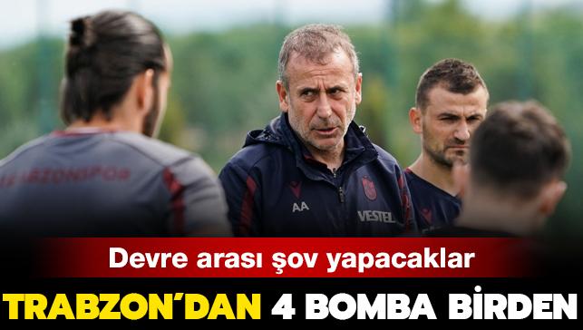 Trabzonspor 4 yldz gzne kestirdi! Ocak'ta geliyorlar...