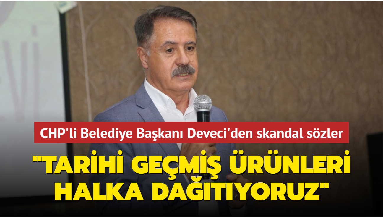 CHP'li Belediye Bakan Deveci'den skandal szler: Tarihi gemi rnleri halka datyoruz