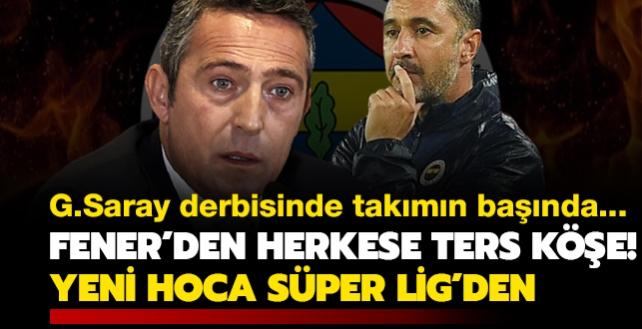 Vitor Pereira'nn yerine Fenerbahe'ye Sper Lig'den teknik direktr! Galatasaray derbisinde takmn banda...