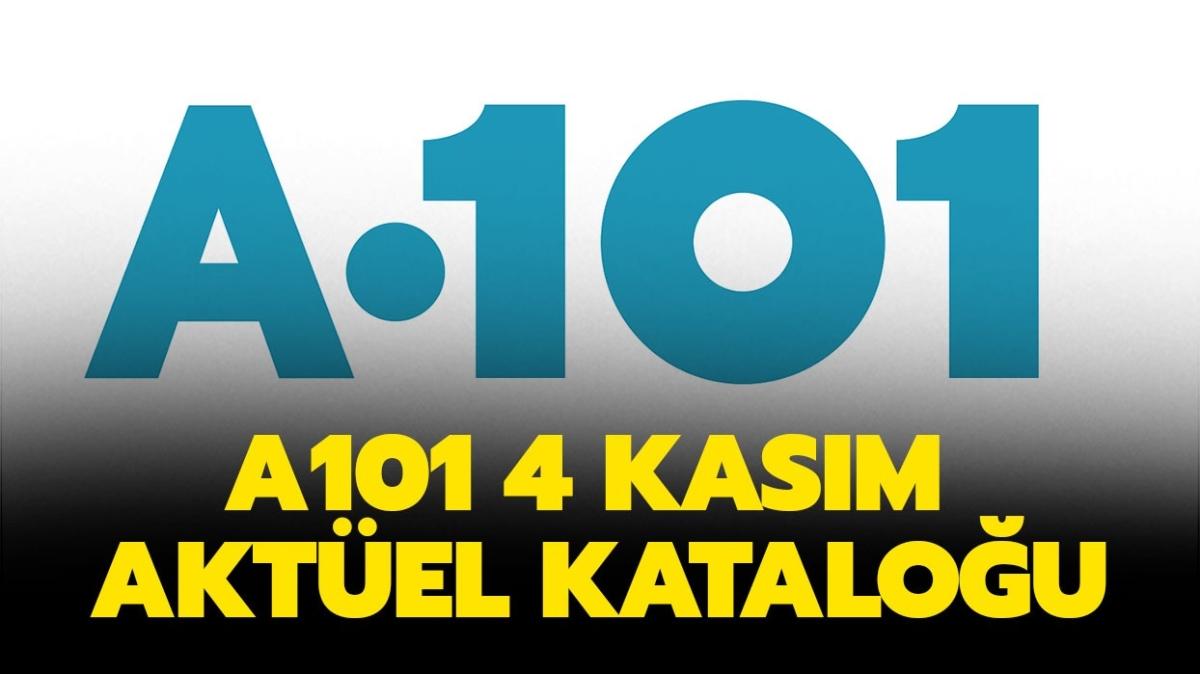 A101'e bugün neler geliyor" A101 4 Kasım 2021 aktüel kataloğu yayında! 