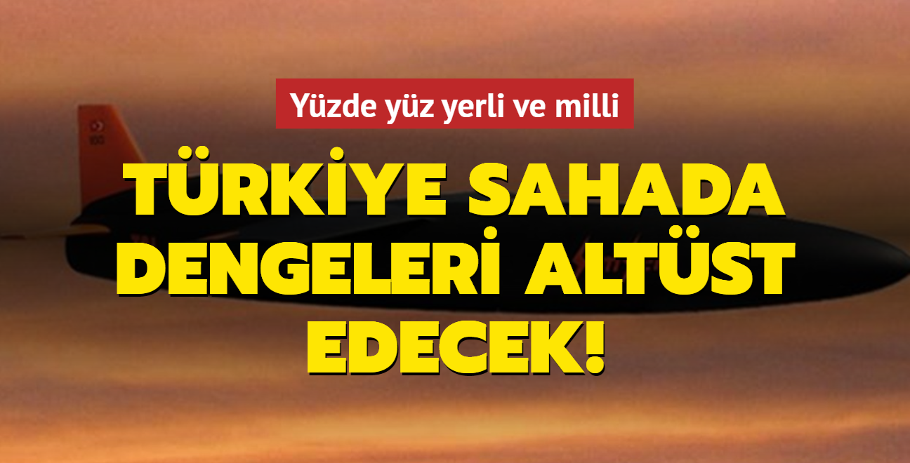 Türkiye sahada dengeleri altüst edecek! 'Kamikaze İHA' yüzde yüz yerli ve milli!