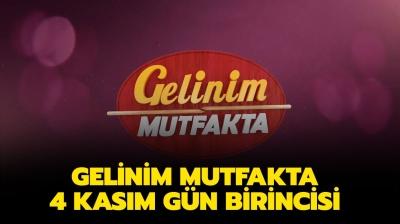 Gelinim Mutfakta 4 Kasm gn birincisi kim? Gelinim Mutfakta 4 Kasm puan durumu akland m?