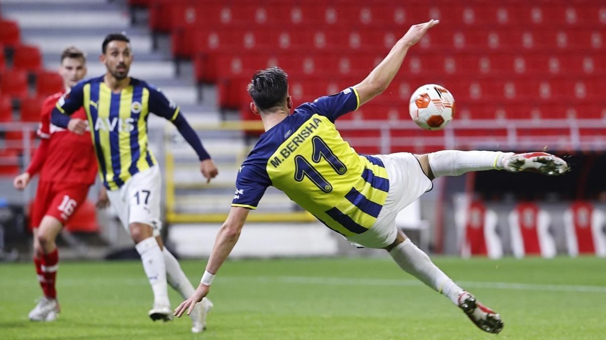 Mergim Berisha'nn volesi, UEFA Avrupa Ligi'nde haftann gol seildi