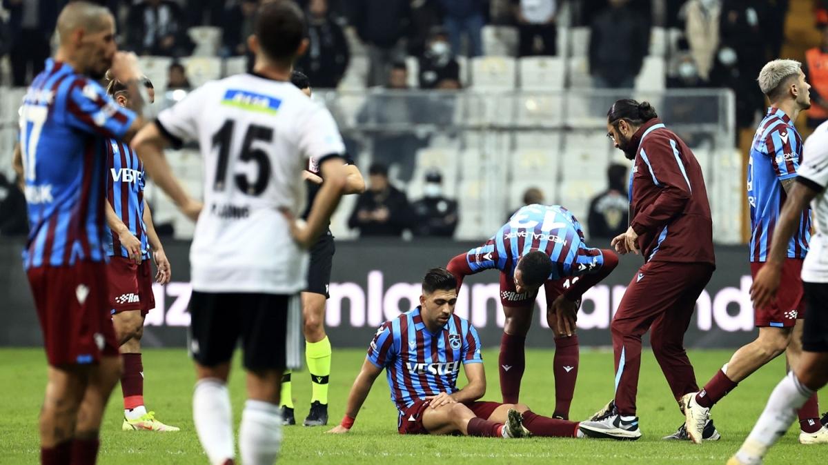 Trabzonspor'da Bakasetas sakatlandı