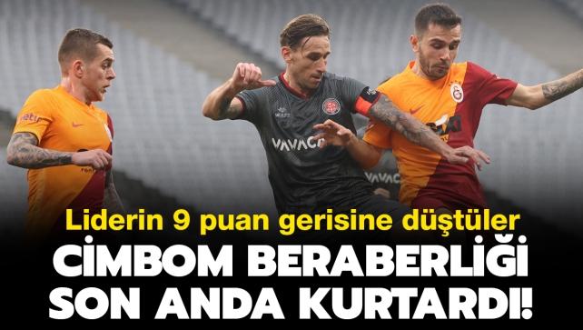 Cimbom beraberliği son anda kurtardı! Maç sonucu: VavaCars Fatih Karagümrük 1-1 Galatasaray