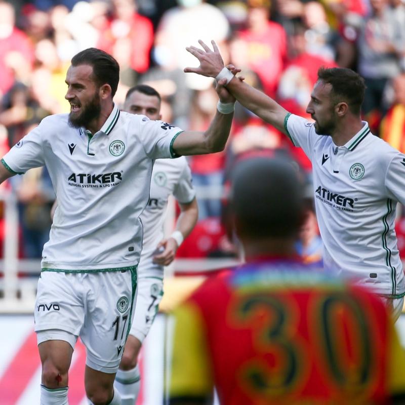 Göz-Göz alarm veriyor! Maç sonucu: Göztepe 0-2 İttifak Holding Konyaspor