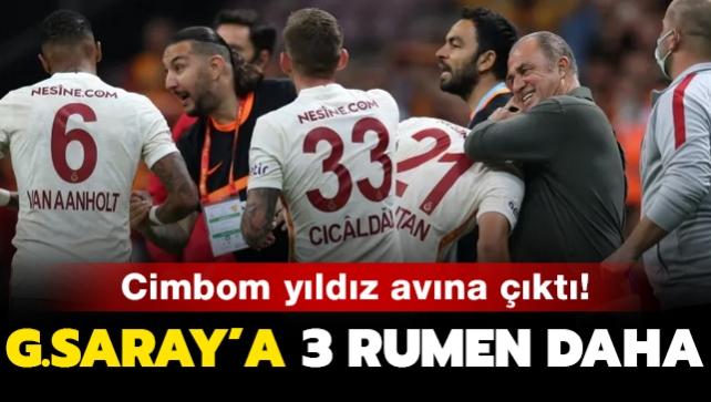 Galatasaray'a 3 Rumen daha