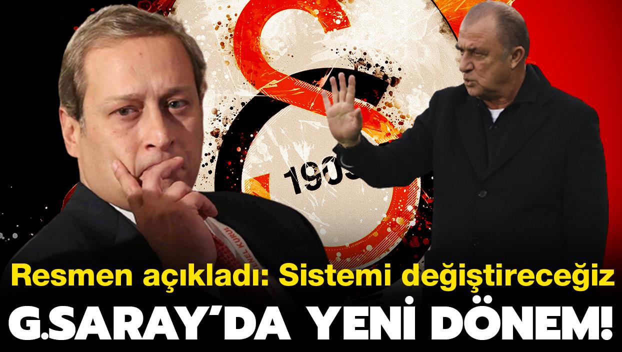 Galatasaray'da sistem deiecek