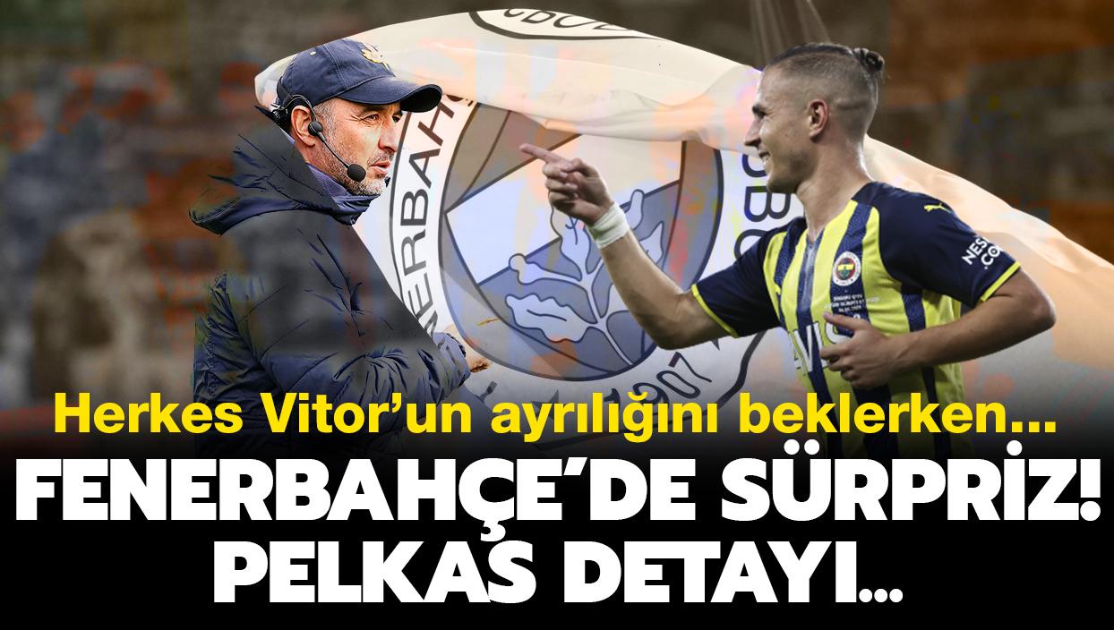 Herkes Vitor Pereira'nn ayrln beklerken Fenerbahe'de transfer gelimesi! Dimitris Pelkas detay...