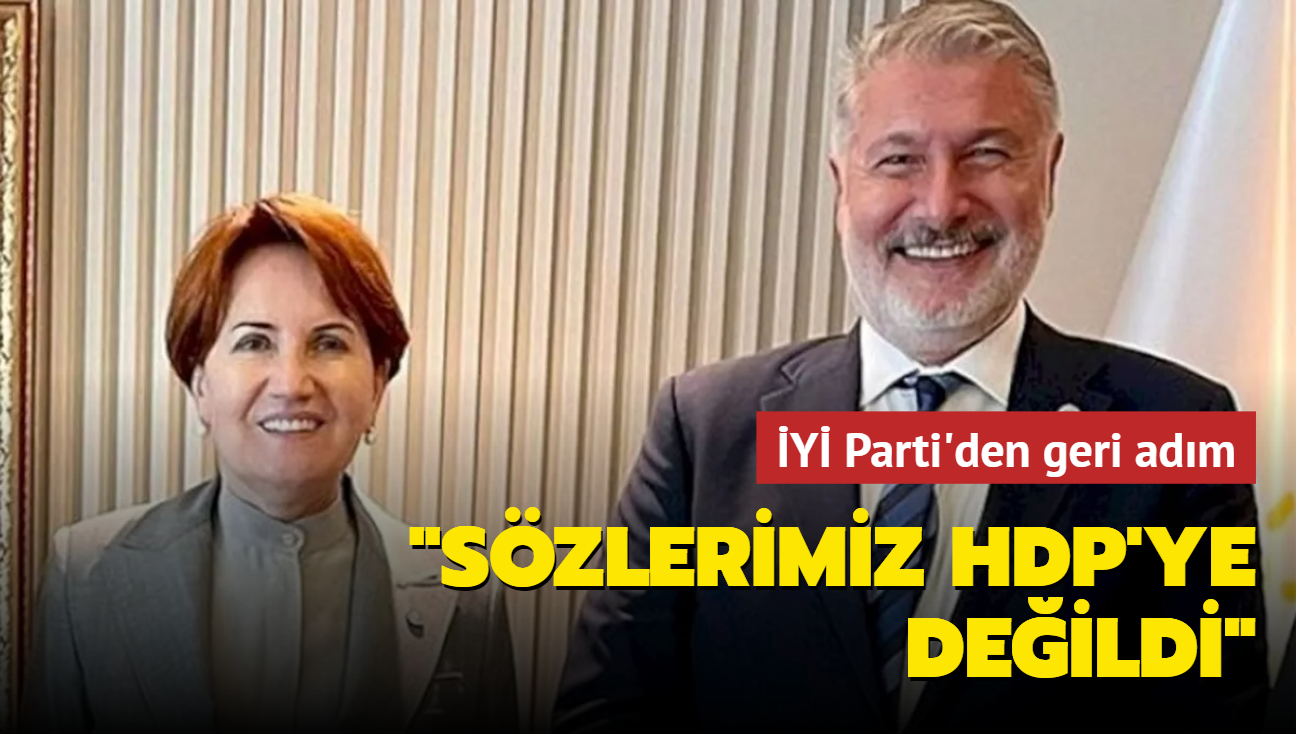 Y Parti'den HDP geri adm: Szlerimiz onlara ynelik deildi