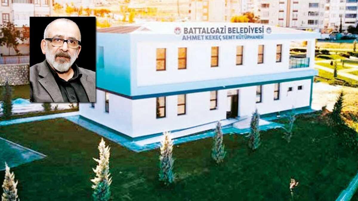 Ahmet Keke adna ktphane... Malatya'da yarn alyor
