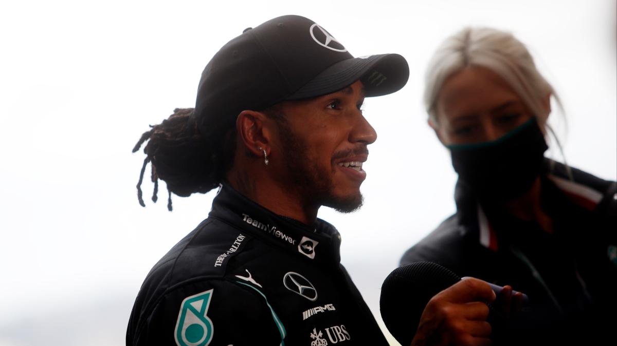 Lewis Hamilton, Brezilya'da ilk srada yaracak