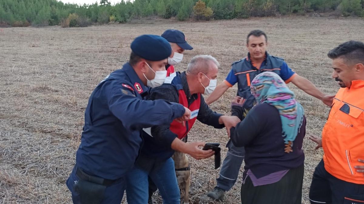 Adana'da kaybolmutu: 3 gn sonra ormanlk alanda buldular