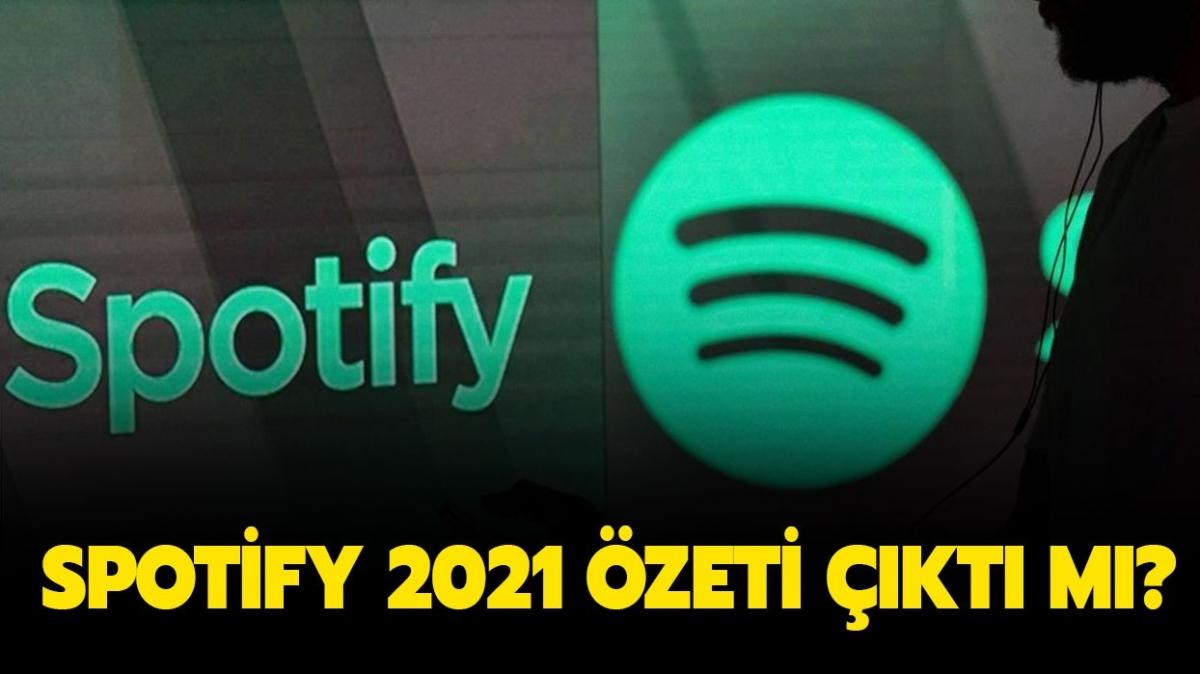Spotify en çok dinlediklerim özetine nasıl bakılır" Spotify 2021 özet çıktı mı" 
