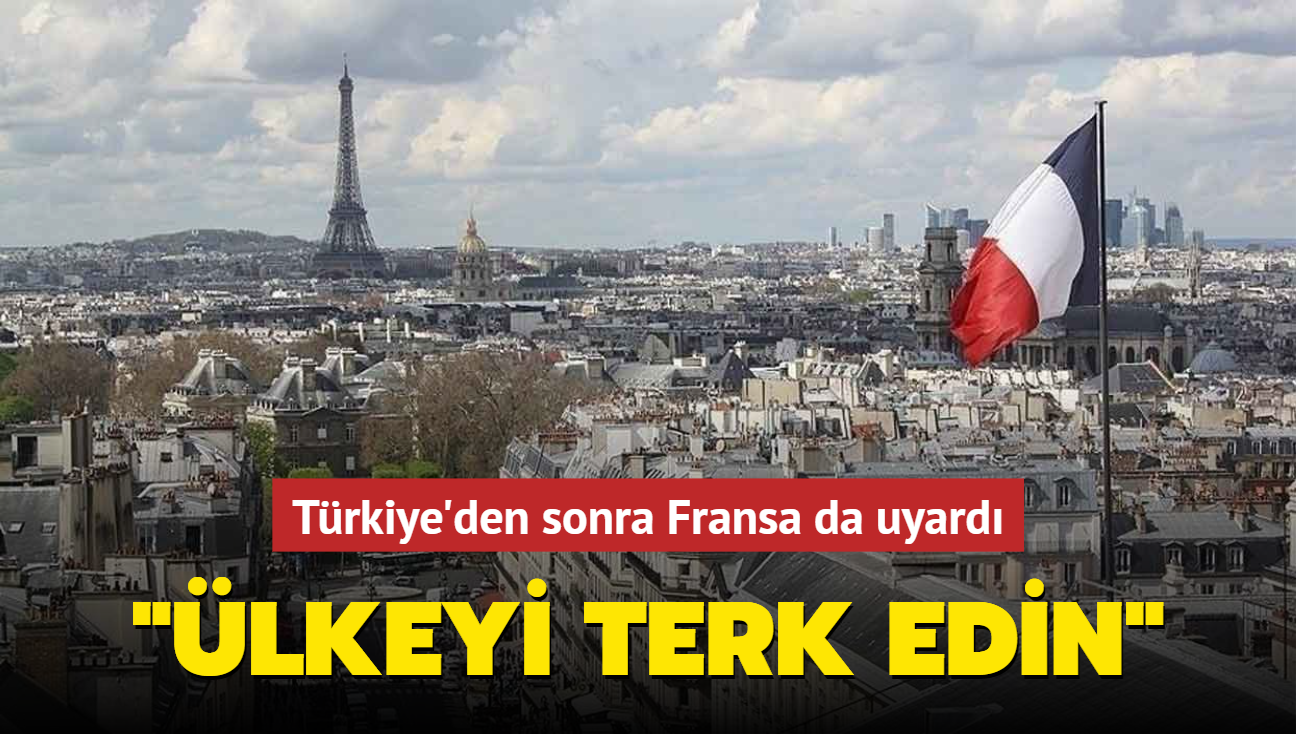 Trkiye'den sonra Fransa'dan Etiyopya uyars: lkeyi terk edin