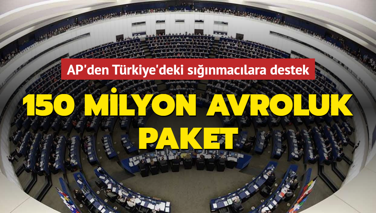 AP'den Trkiye'deki snmaclara destek: 150 milyon avroluk paket