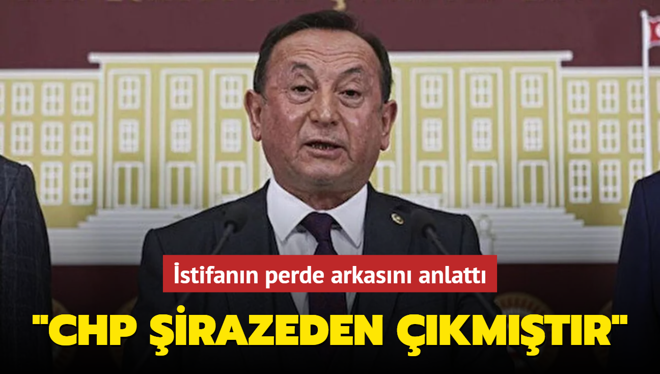 Karabk Milletvekili Aksoy istifann perde arkasn byle anlatt: CHP irazeden kmtr