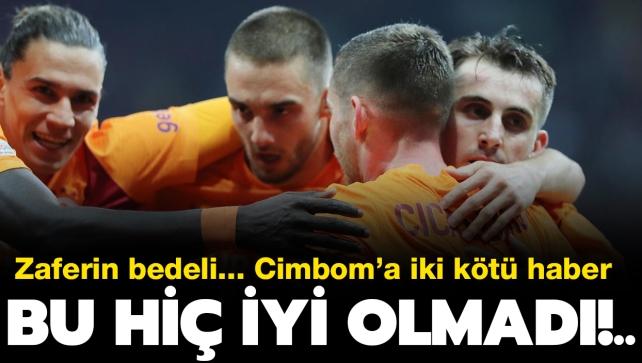 Galatasaray'a Alexandru Cicaldau ve Kerem Aktrkolu'ndan kt haber